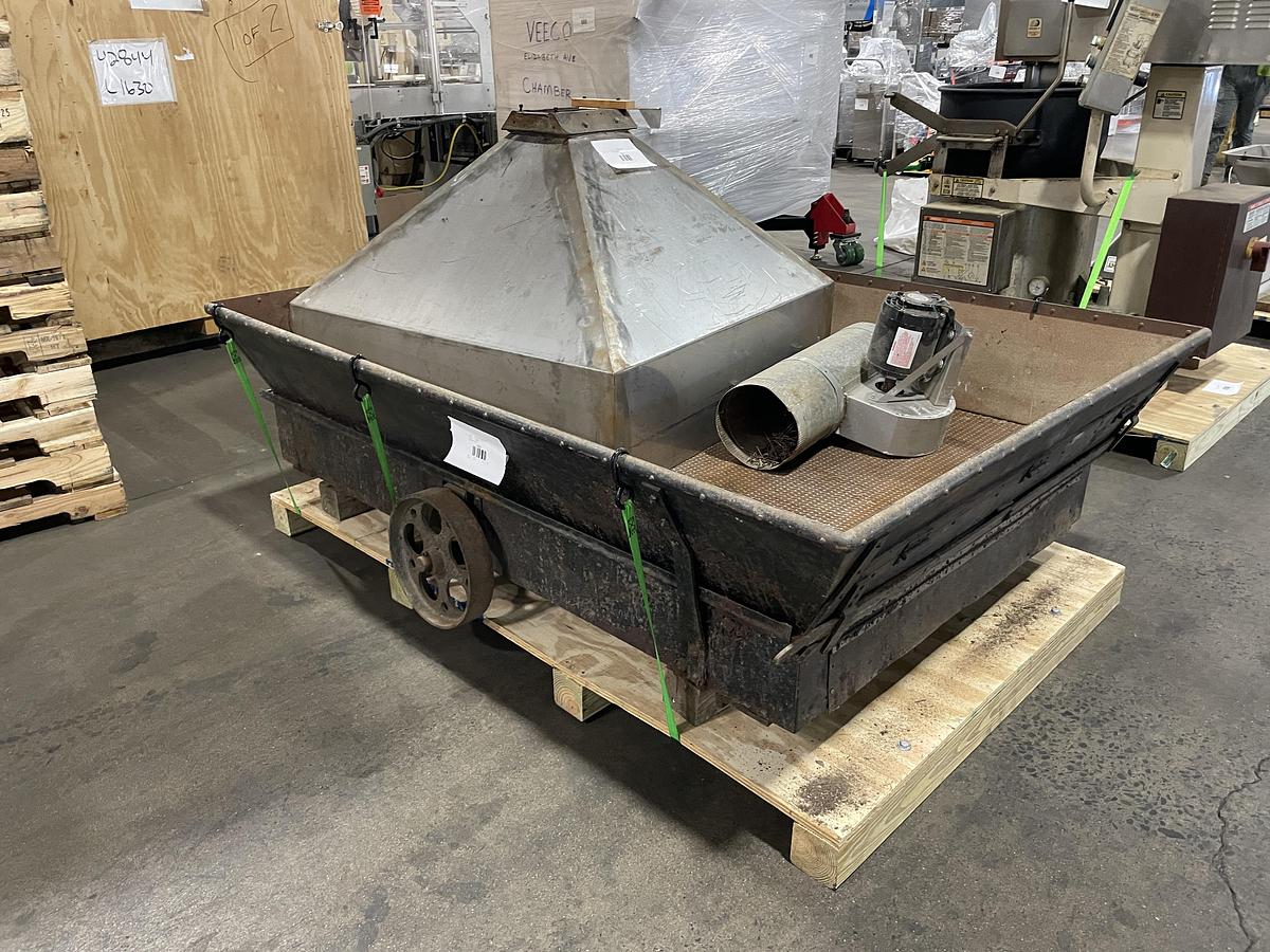 Used Bauer 322 1000 lb/hr Gas Dry Nut Roaster