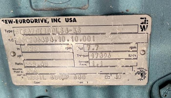 Used Silver State Stainless Brew Tank, 30 Barrel Mash Tun Cap1800 Gallon SS Mix Tank