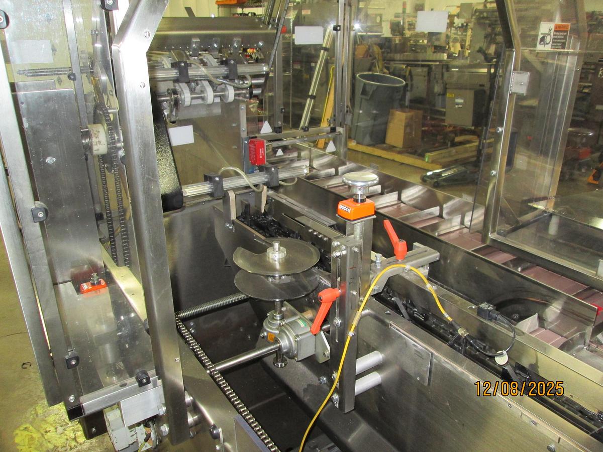 Used Adco Model 15DBC105SS Automatic Horizontal Cartoner
