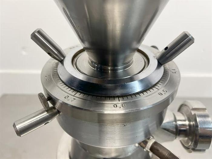 Used Fryma model MK 60 stainless steel colloid mill