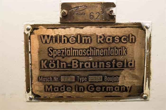 Used Rasch model RPBST Foil Bunch Wrapper