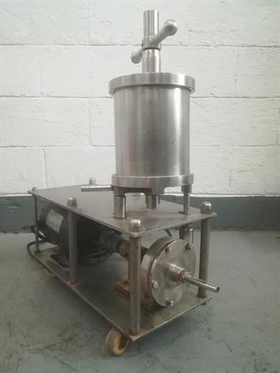 Used Stainless steel filter press