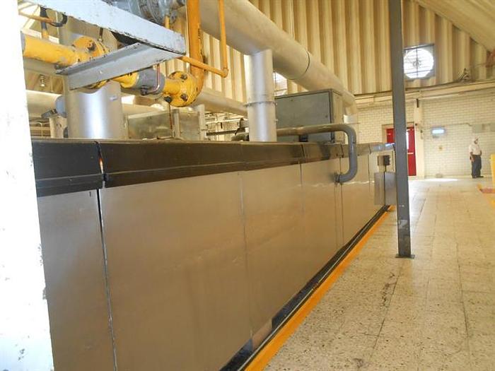 Used Haas 80 Plate Wafer Oven Complete Wafer Line