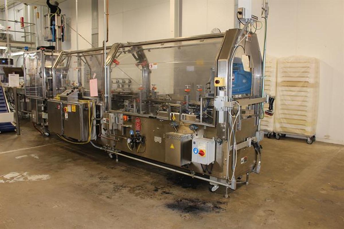 Used Adco Model 15DBC105SS Automatic Horizontal Cartoner