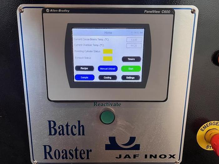 Used Jaf INOX 60kg Cocoa Bean Roaster