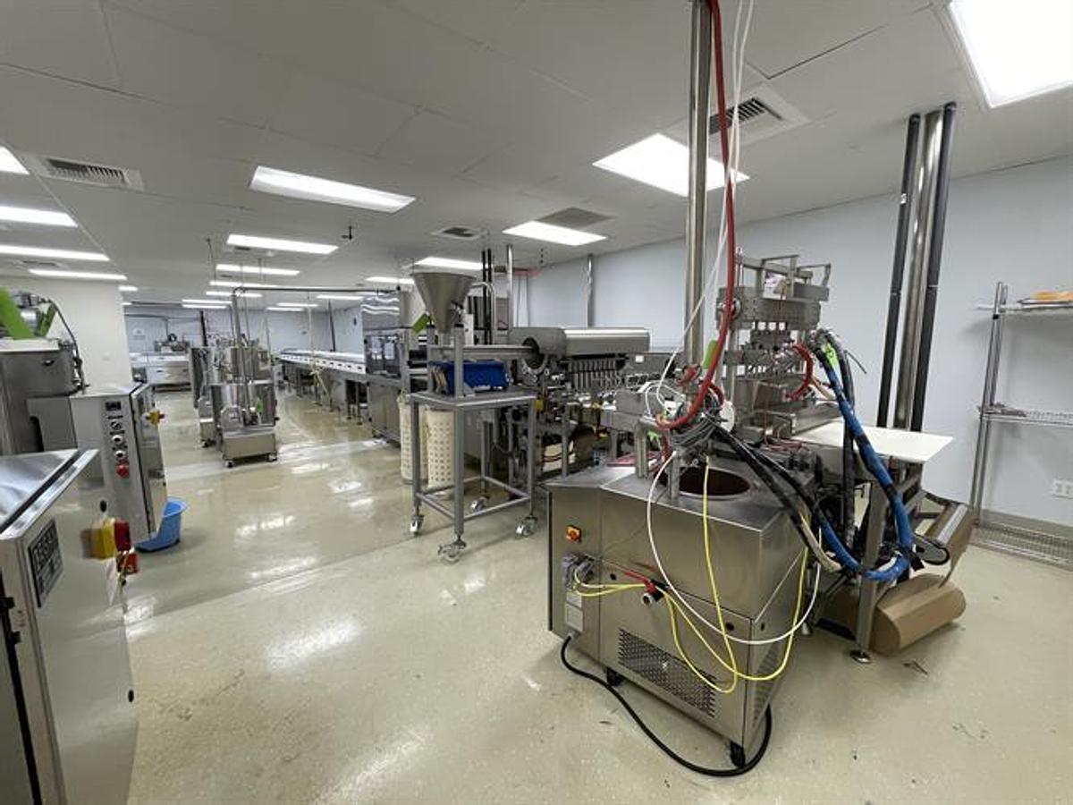 Used Sollich 620 (24") Caramel Nut Cluster Depositing Line - 150 clusters/minute