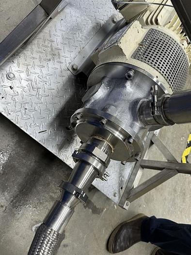 Used Ross model HSM-410 inline high shear mixer