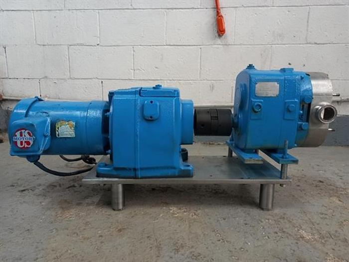 Used Fristam model FKL25A stainless steel positive displacement pump