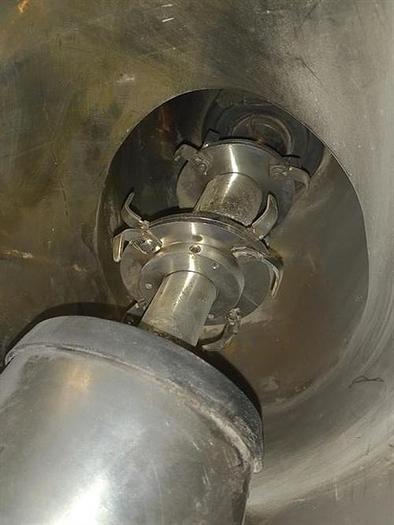 Used 48 liter Stainless Steel V blender