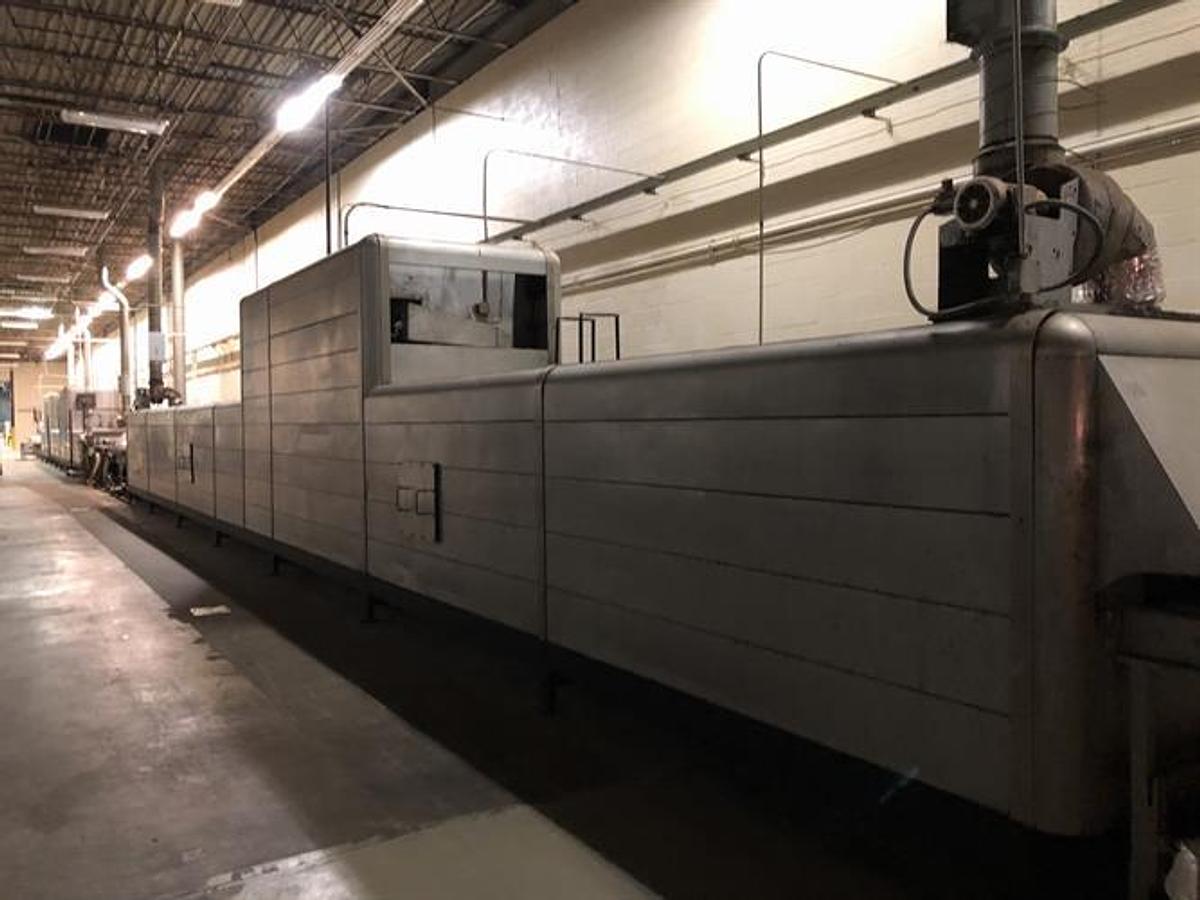 Used Werner Lehara 1- Meter Double Oven Line for Biscotti/Macaroons