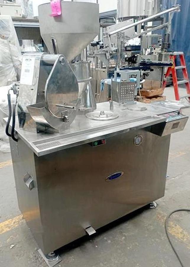 Used Vanguard VSF-III semi-automatic encapsulator