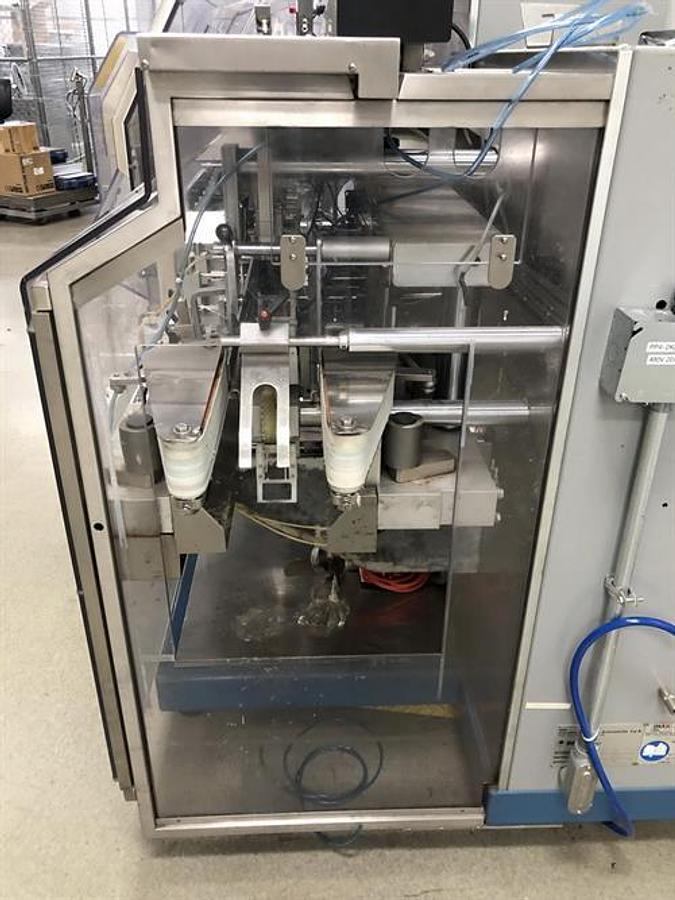 Used IMA model A83 cartoner with blister feeder