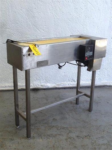 Used Stainless steel plastic flat top chain conveyor