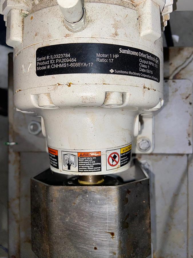 Used Savage 1250 lb SS Chocolate Melter with SS Jacketed Pump