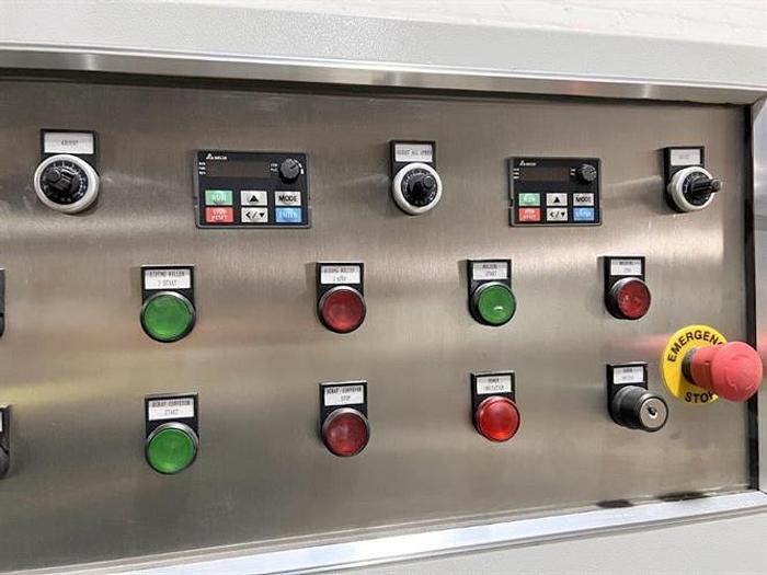 Used Loynds 300 mm Wide Rolling & Scoring Line for Chiclets