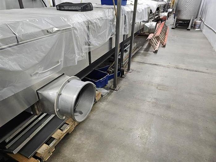 Used Racine 32" Wide Chocolate Chip Line with Cooling Tunnel