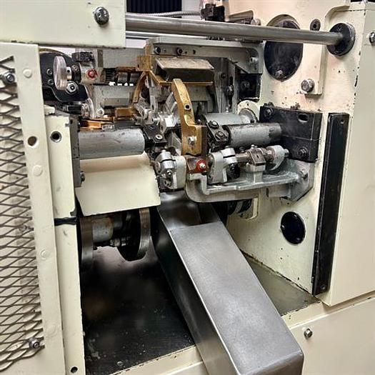 Used Rose Forgrove RF750 Face Cut & Twist Wrapping Line