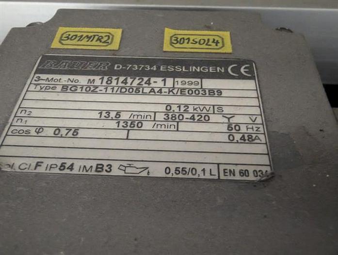 Used Klockner model LA-500 vertical strip packager