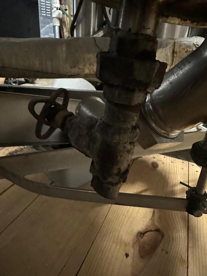 Used Lee 150 Gallon Stainless Steel Jacketed Cooking Kettle with Removable Basket