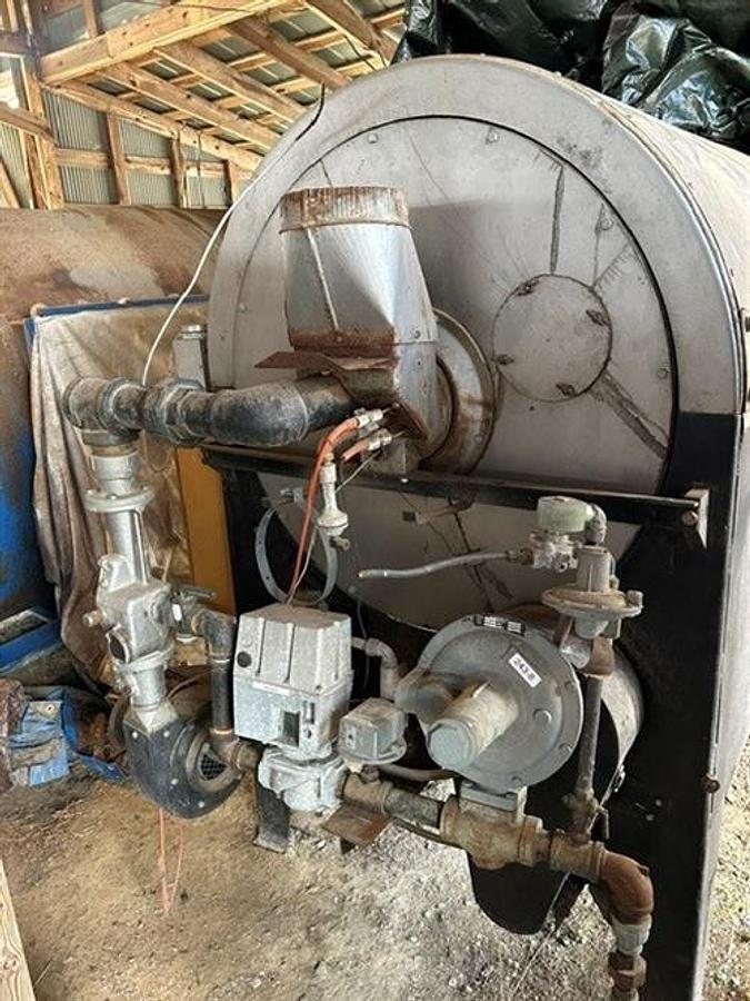 Used Bauer 322 1000 lb/hr Gas Dry Nut Roaster