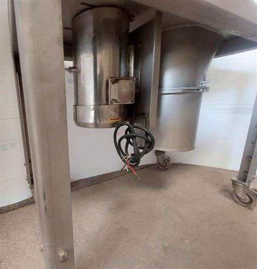 Used Quadro model 198 Comill stainless steel mill