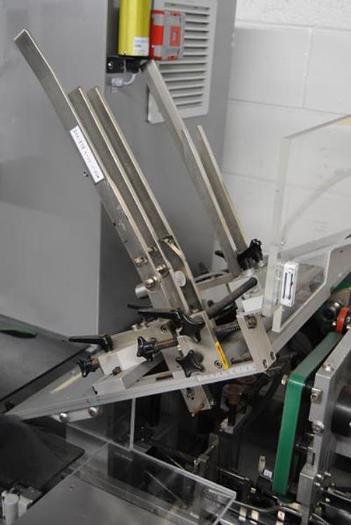 Used Uhlmann model C100 Cartoner with blister feed