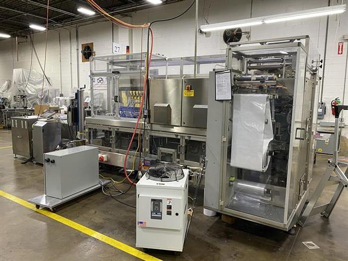Used Unifill Model TR-86 Single Dose Thermoformer, Filler and Sealer