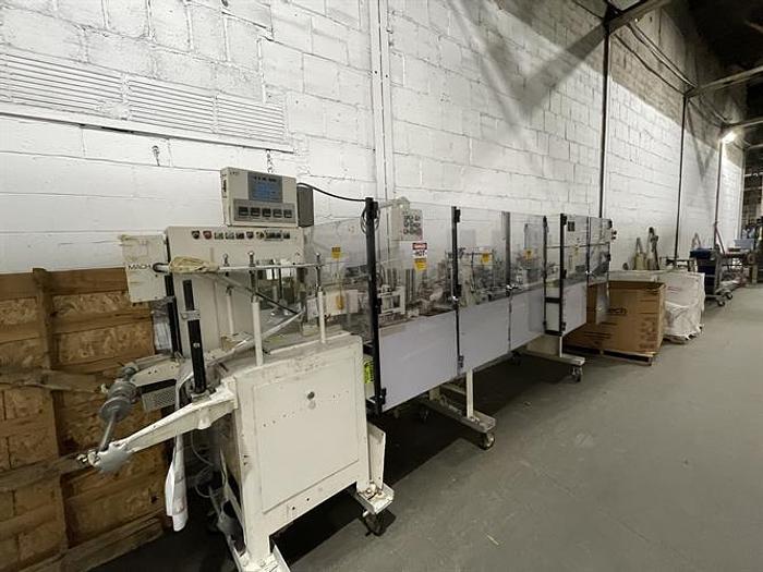Used Bartelt model IM7-12 Pouch Packager with AMS Auger Filler