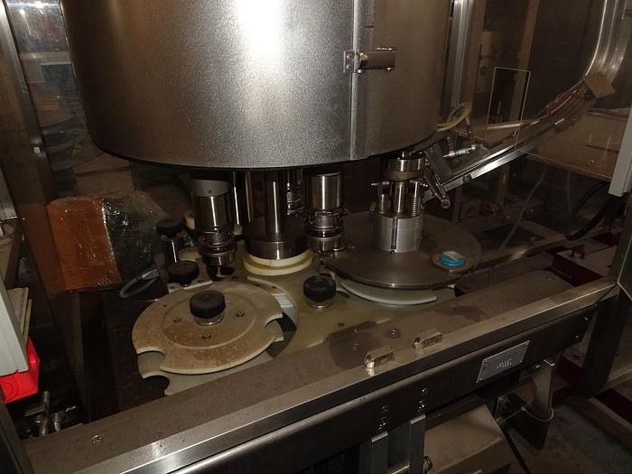 Used ZALKIN CA3PM ROTARY 3-HEAD CAPPER, 43 MM.CAP