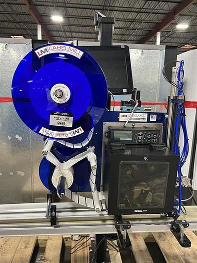 Used Label Mill Model LM3605CSTRH542-12 Print & Apply Labeler