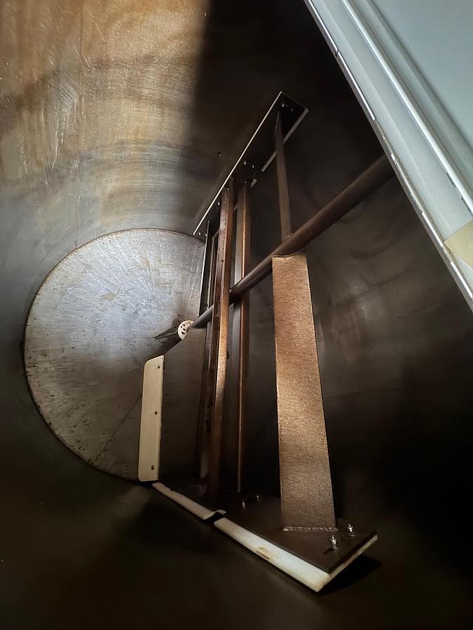 Used Tinsley 5000lb Carbon Steel Chocolate Tank