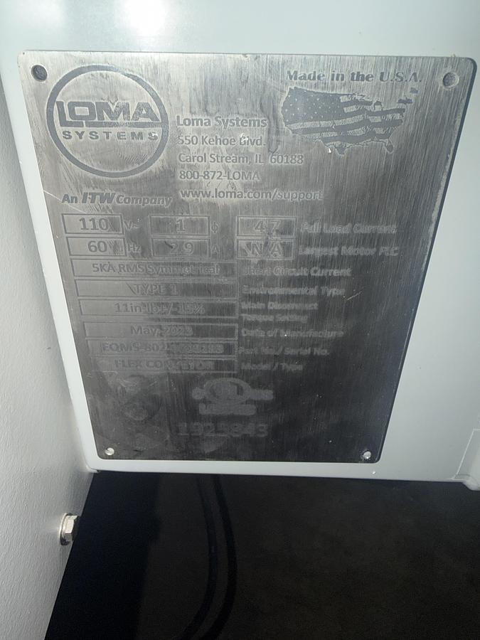 Used Loma IQ4 Stainless Steel Metal Detector