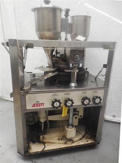 Used Adept Stainless steel 59 station rotary tablet press