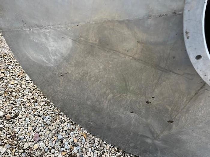 Used 3,400 Gallon (14000 Liter) 304 Stainless steel Tank