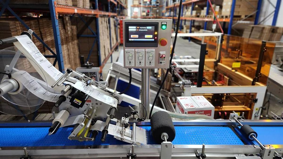 Used Shenzhen Ouya Industry Pre-made Pouch Machine with Scales