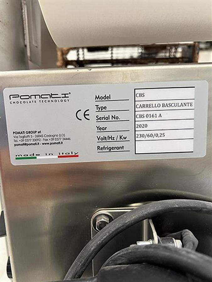 Used Selmi Color One Tempering Unit w Enrober