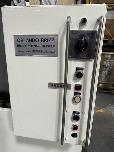 Used Orlando Brizzi 50 Gallon Stainless Steel Double Sigma Mixer
