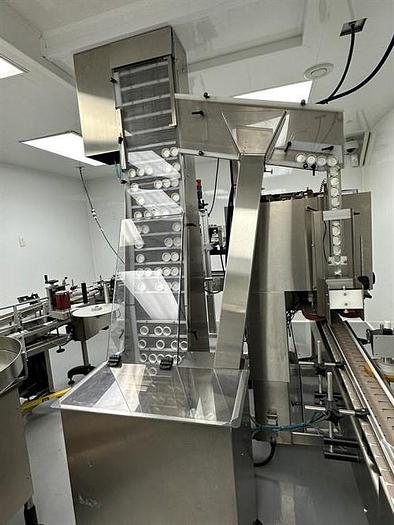 Used NJM Solid Dose Bottle Filling Line