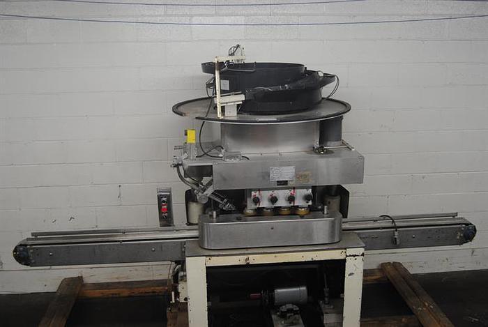 Used Kaps-All Model C 8-Quill Capper -