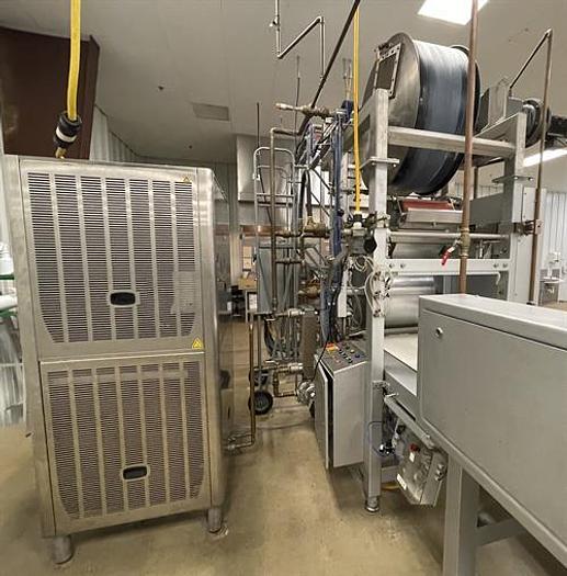 Used Sollich Double Layer Conbar Slab Line with Sollich Enrober