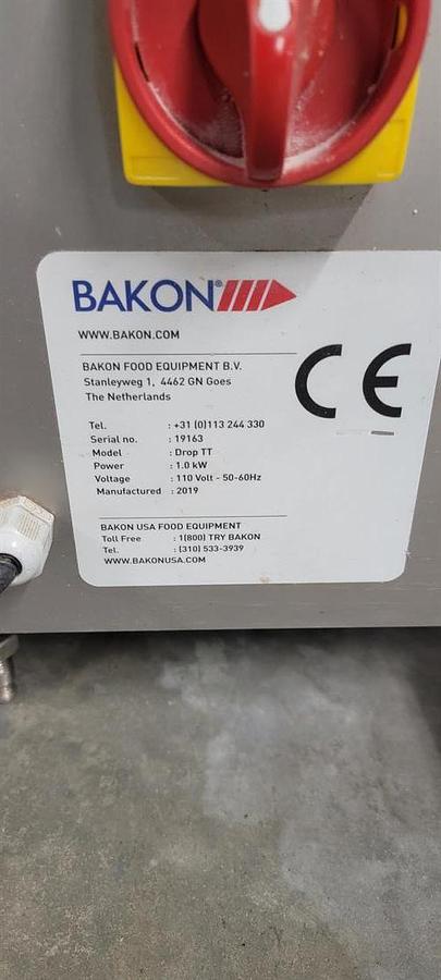 Used Bakon Drop TT Depositor