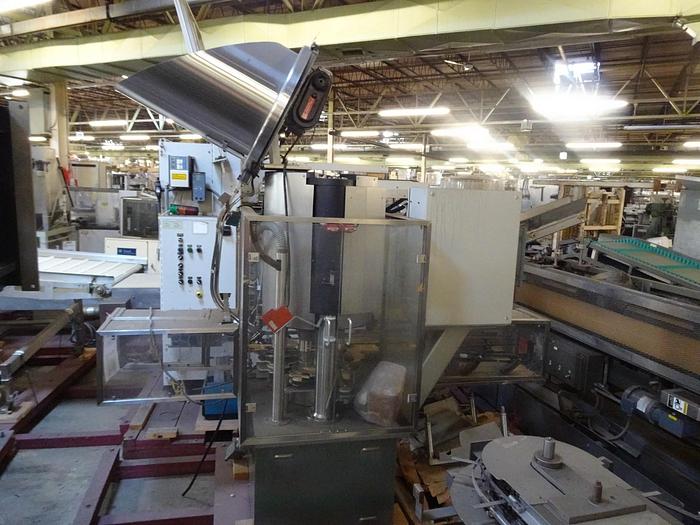 Used ZALKIN CA3PM ROTARY 3-HEAD CAPPER, 43 MM.CAP