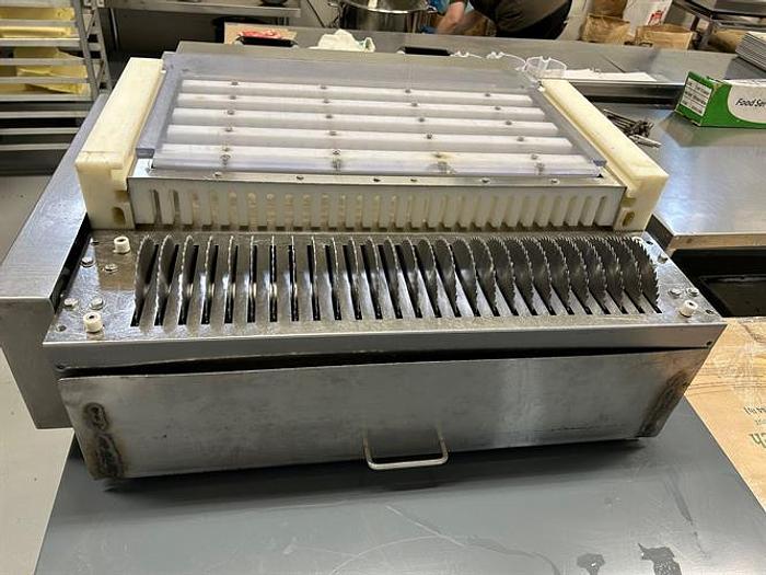Used Food Tools model ACS-110BC rotary blade biscotti cutter