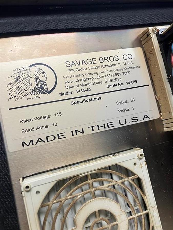 Used Savage 50lb Chocolate Melter