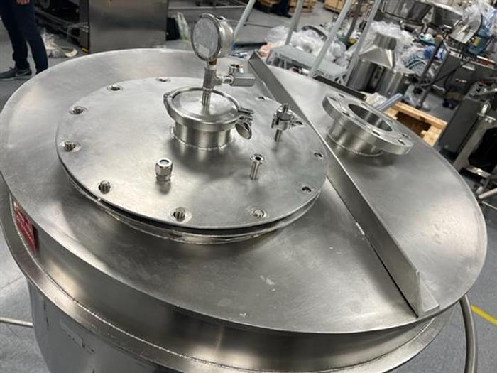 Used Groen model N-150SP 150 gallon 316 stainless steel tank