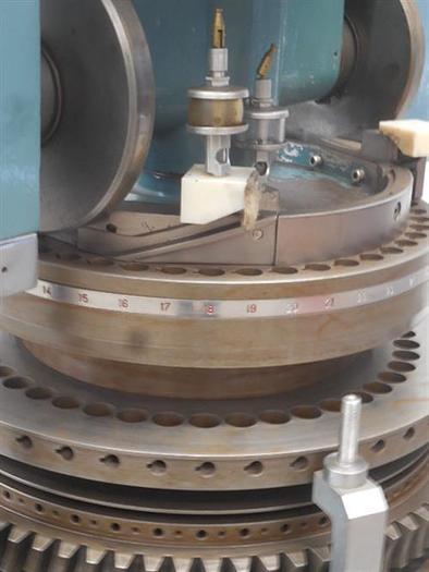 Used Adept stainless steel model ADR BB 45 station rotary tablet press