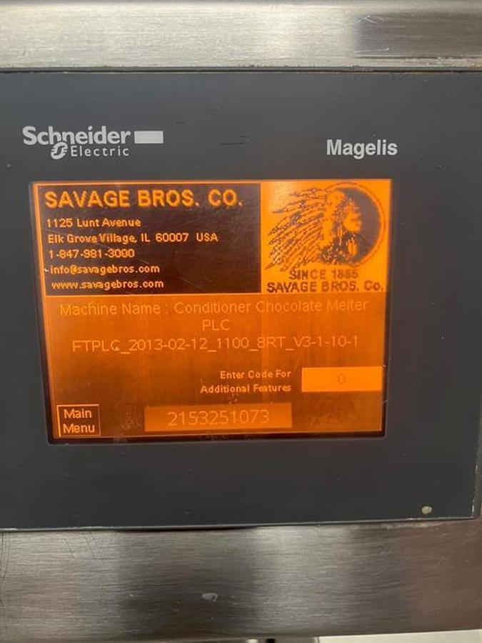 Used Savage 50lb Chocolate Melter