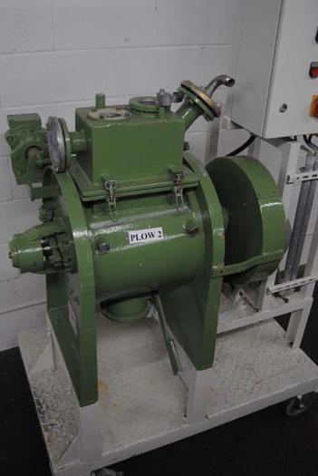Used Drais Werke model T-25 stainless steel 25-liter Plow Mixer -