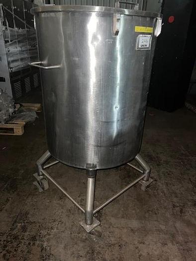 Used 100 gallon stainless steel tank
