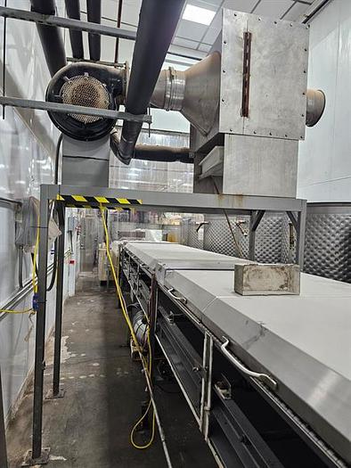 Used Racine 32" Wide Chocolate Chip Line with Cooling Tunnel